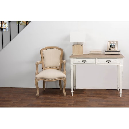 Baxton Studio Dauphine Traditional French Accent Writing Desk 111-6026